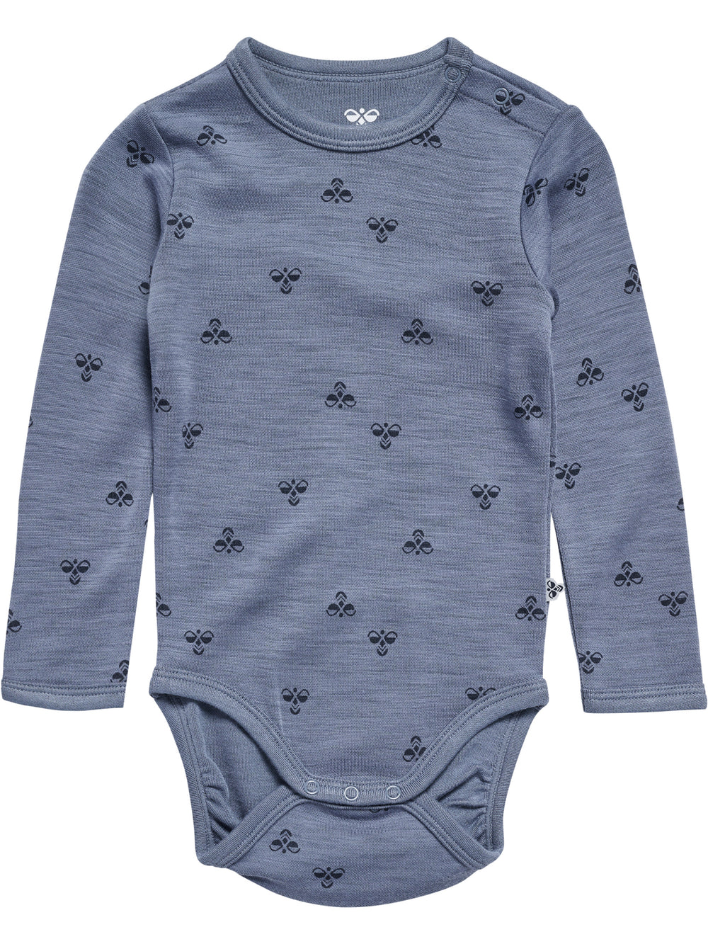 HUMMEL Mini Wool Body L/S Kind (flint stone)