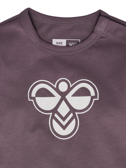 HUMMEL Mini Logo Body L/S Kind (black plum)