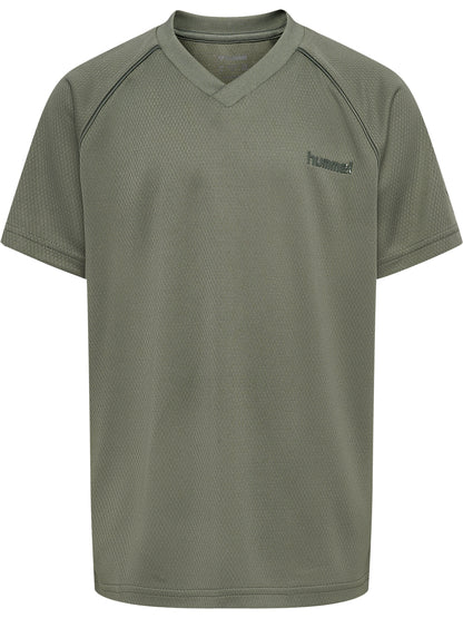 HUMMEL Reg Active T-Shirt S/S Kind (castor gray)