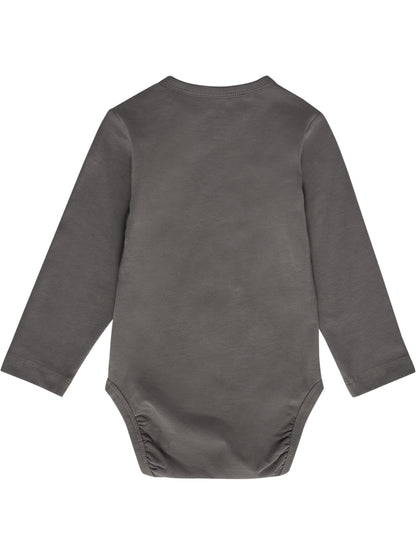 HUMMEL Mini Logo Body L/S Kind (dark gull gray)
