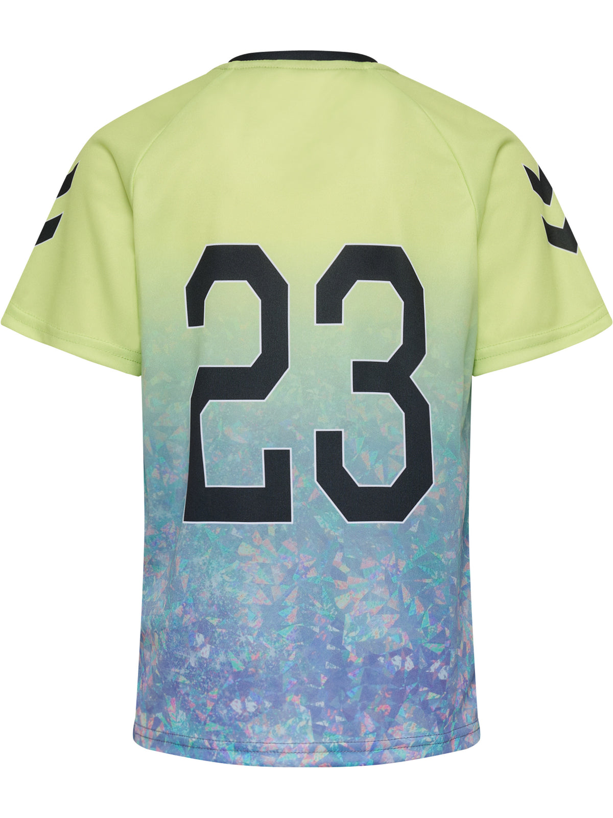 HUMMEL Shimmer T-Shirt S/S Kind (shadow lime/black)
