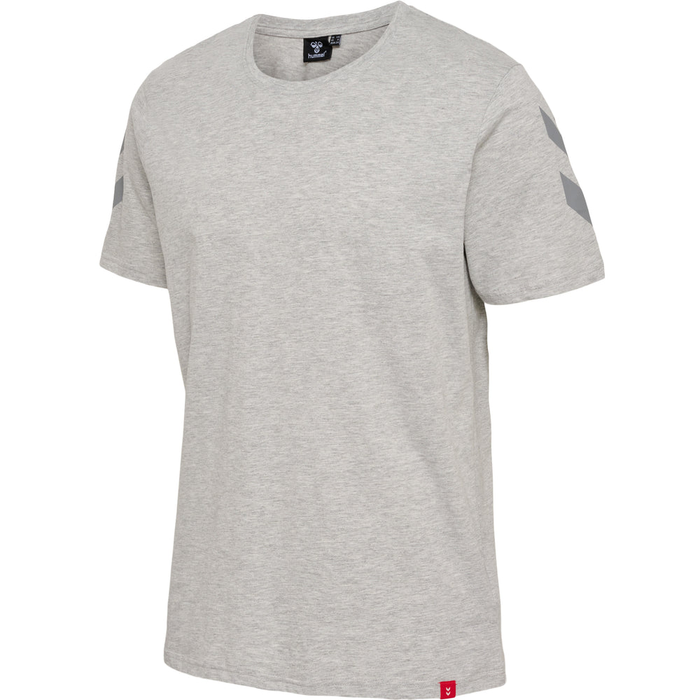 HUMMEL Legacy Chevron T-Shirt Plus (grey melange)