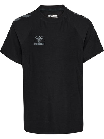 HUMMEL Cima 2.0 Jersey S/S Unisex Kind Schwarz