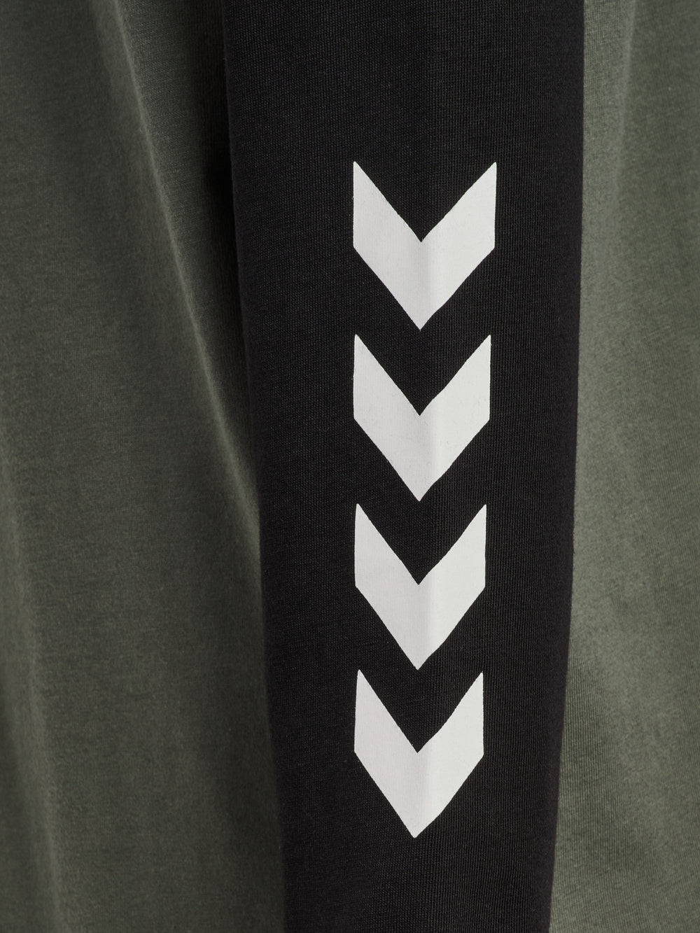 HUMMEL Logo T-Shirt L/S Kind (castor gray)