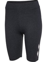HUMMEL Pulse Logo Mw Short Tights Damen (black melange)