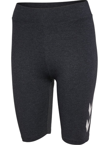 HUMMEL Pulse Logo Mw Short Tights Damen (black melange)