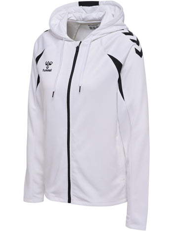 HUMMEL Core 2.0 Zip Hoodie Damen (white/black)
