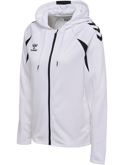 HUMMEL Core 2.0 Zip Hoodie Damen (white/black)