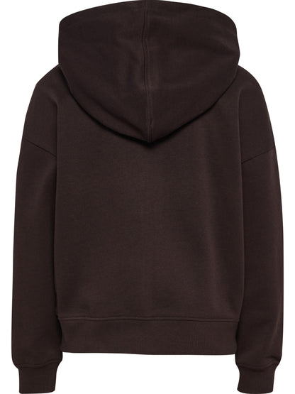 HUMMEL Jump Boxy Zip Cardigan Kind (chocolate torte)