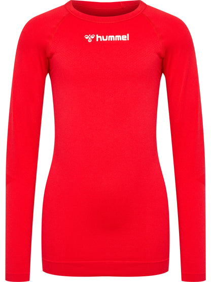 HUMMEL Bl Comfort 2.0 Tee L/S Kind (true red)