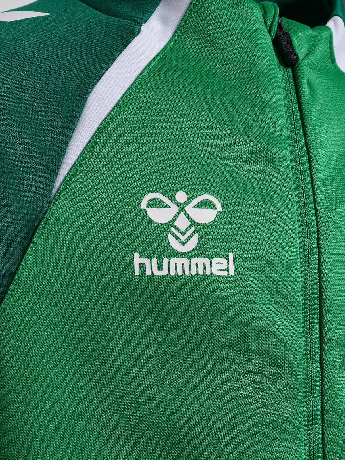HUMMEL Lead 2.0 Track Zip Jacket Kind (jelly bean/evergreen)