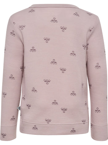 HUMMEL Mini Wool T-Shirt L/S Kind (cloud gray)
