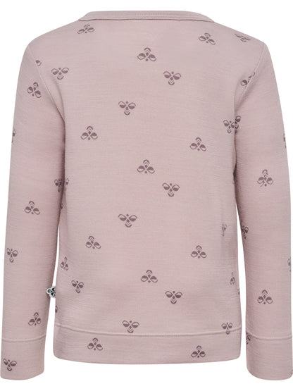 HUMMEL Mini Wool T-Shirt L/S Kind (cloud gray)