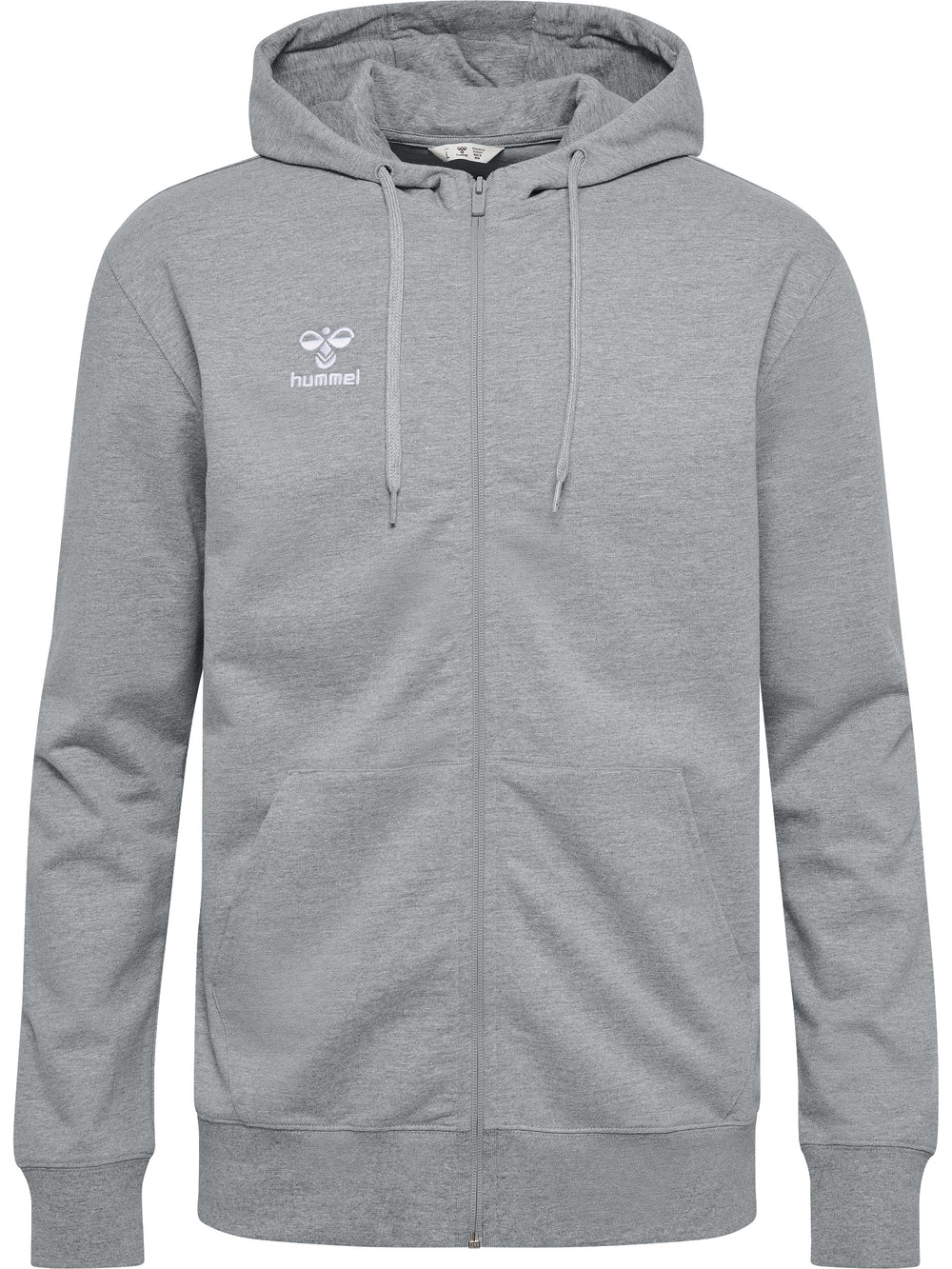 HUMMEL Go 2.0 Zip Hoodie (grey melange)