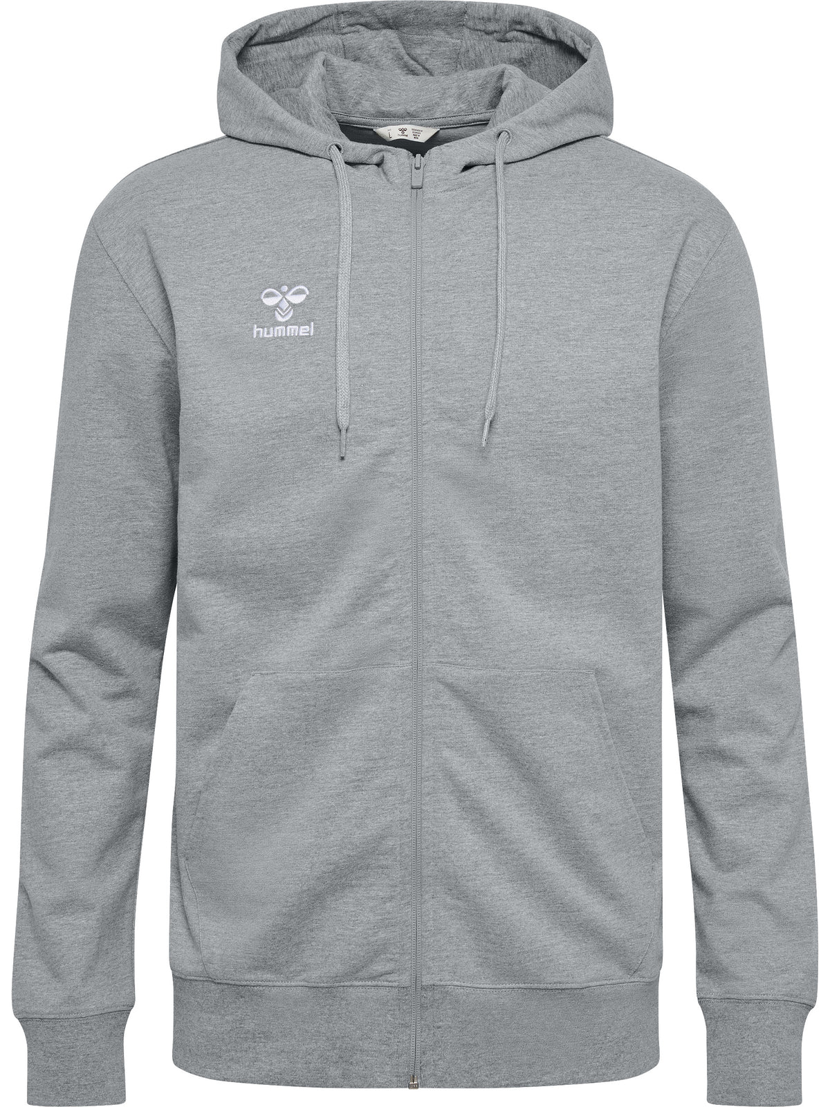 HUMMEL Go 2.0 Zip Hoodie (grey melange)