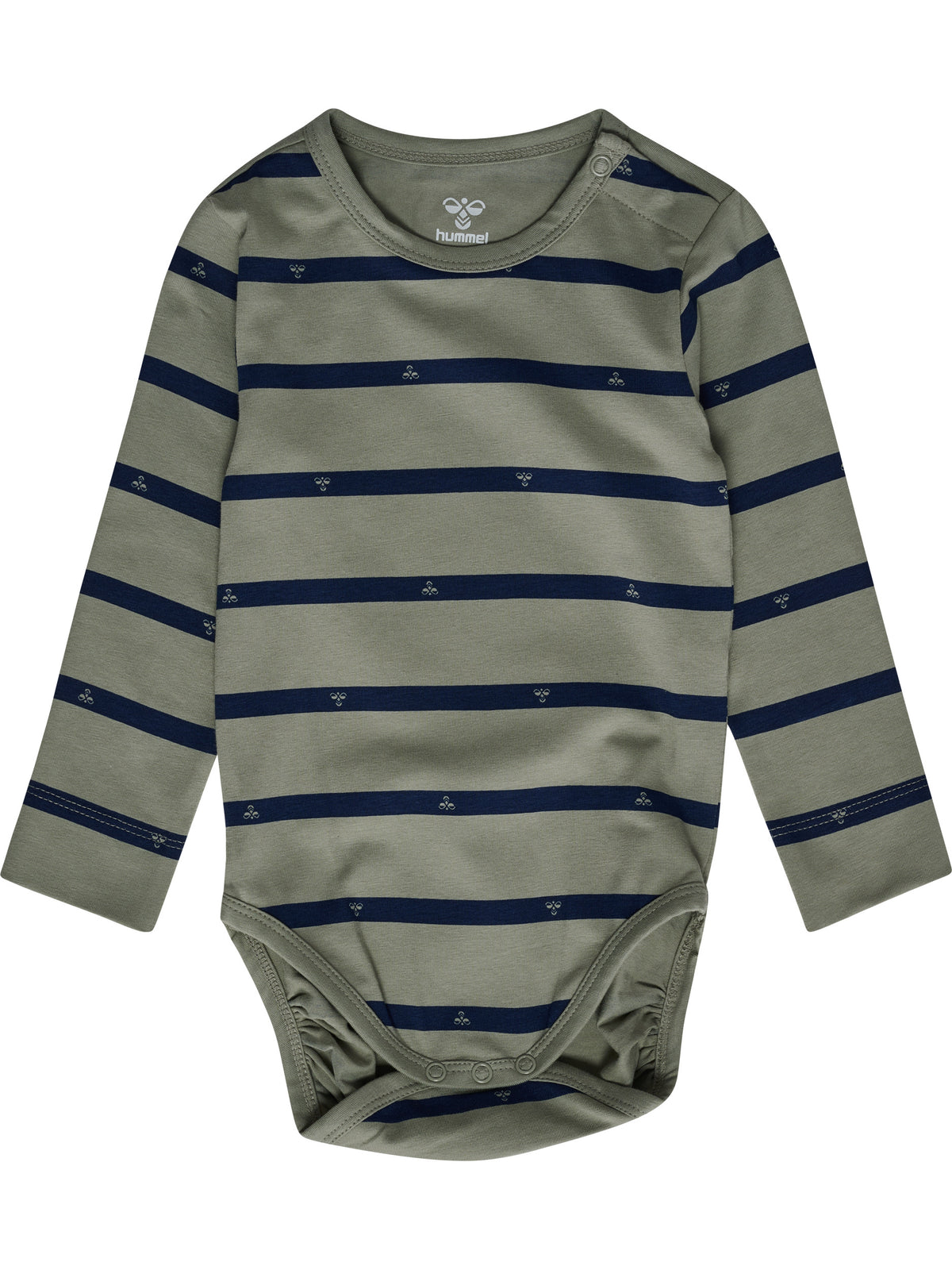 HUMMEL Mini Stripy Bee Body L/S Kind (shadow)