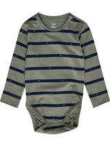 HUMMEL Mini Stripy Bee Body L/S Kind (shadow)