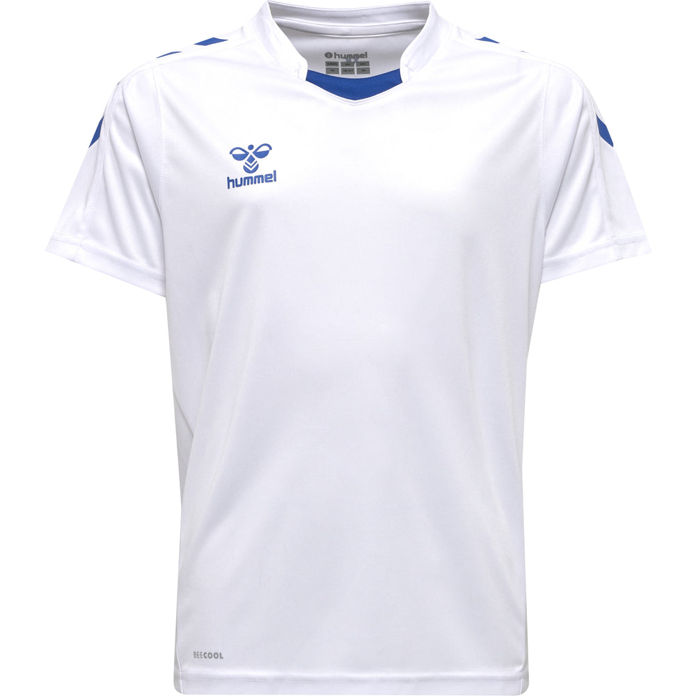 HUMMEL Core Xk Poly Jersey S/S Unisex Kind Weiß