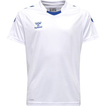 HUMMEL Core Xk Poly Jersey S/S Unisex Kind Weiß