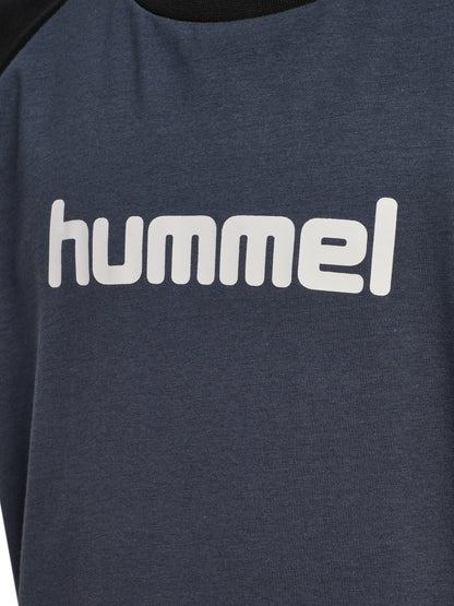 HUMMEL Logo T-Shirt S/S Kind (ombre blue)