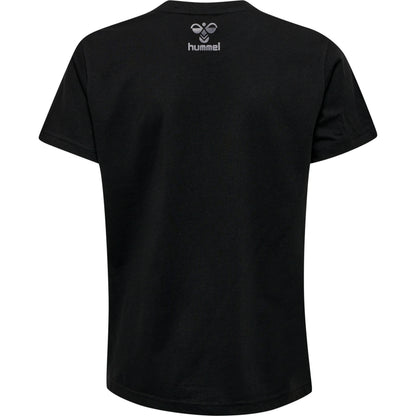 HUMMEL Offgrid Cotton Jersey S/S Kind (jet black/forged iron)