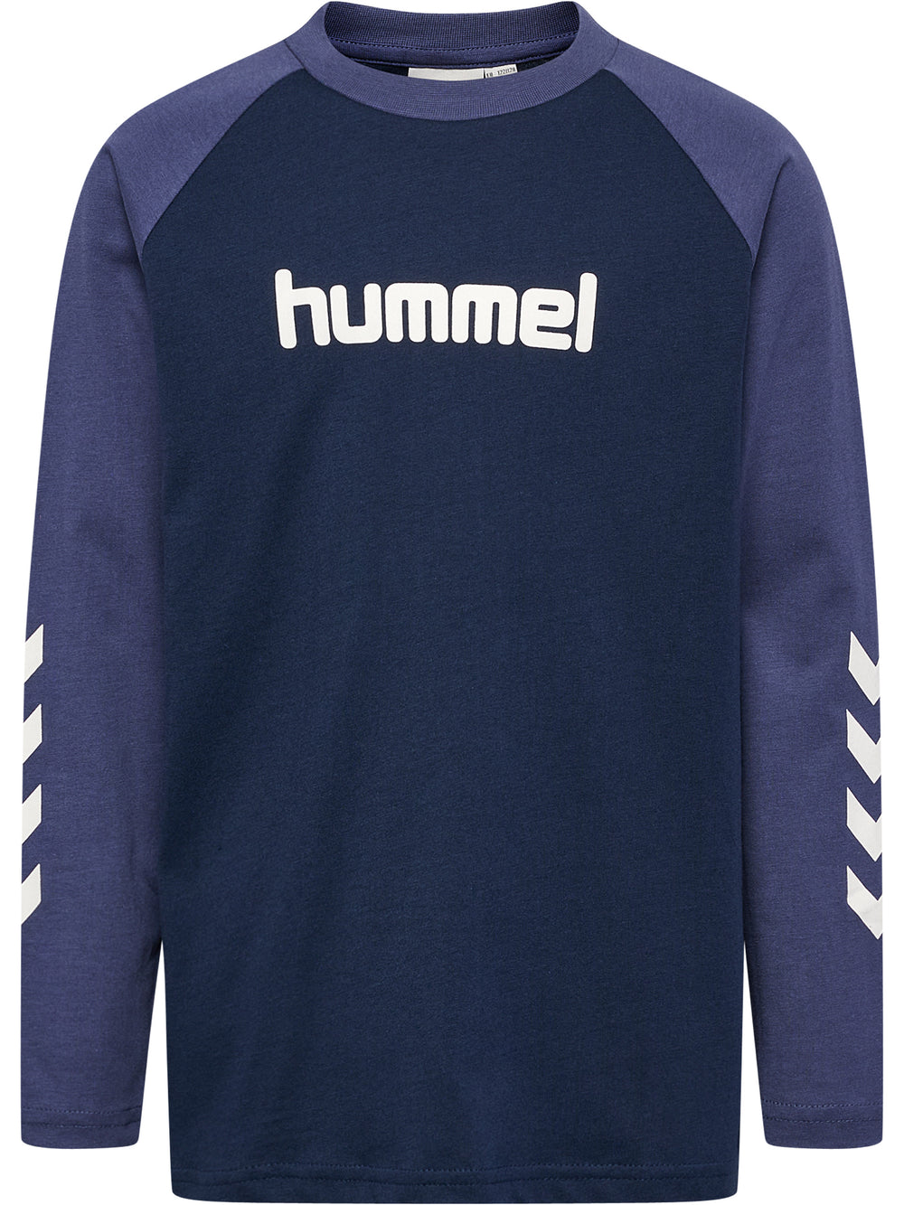 HUMMEL Logo T-Shirt L/S Kind (dress blues/blue indigo)