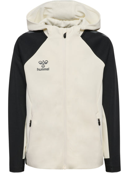 HUMMEL Cima 2.0 Zip Hoodie Kind (marshmallow/black)