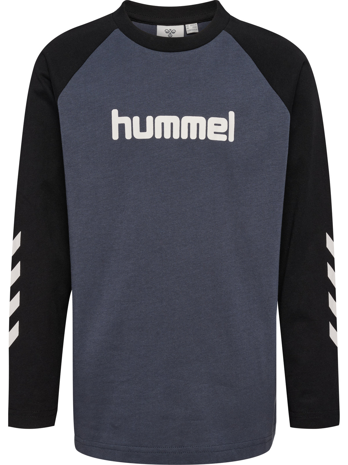 HUMMEL Logo T-Shirt L/S Kind (ombre blue)