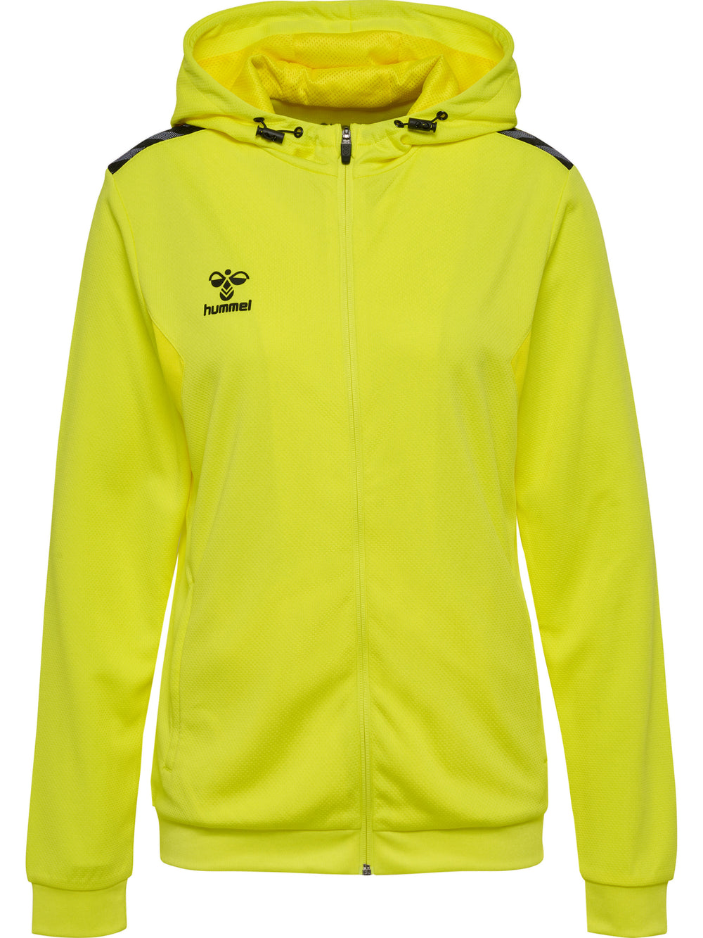 HUMMEL Authentic Pl Zip Hoodie Damen Gelb