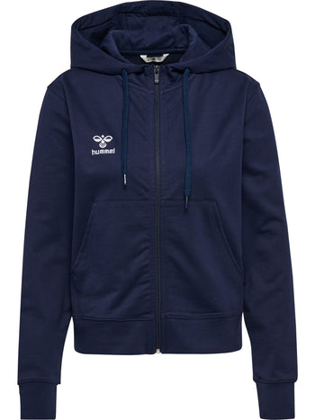 HUMMEL Go 2.0 Zip Hoodie Damen Blau