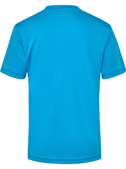 HUMMEL Logo Jersey S/S Kind (diva blue)