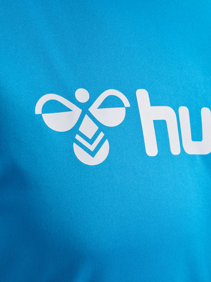 HUMMEL Logo Jersey S/S (diva blue)