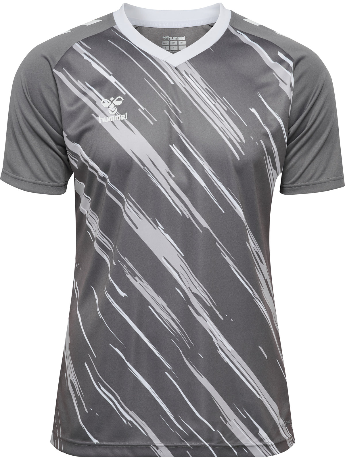 HUMMEL Match Triumph Jersey S/S (steel gray/white)