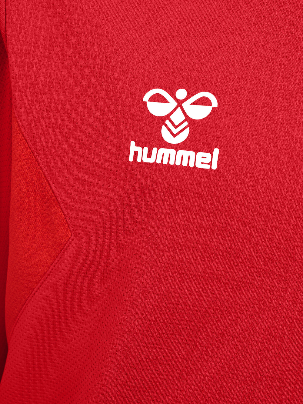 HUMMEL Authentic Half Zip Sweat Kind (true red)