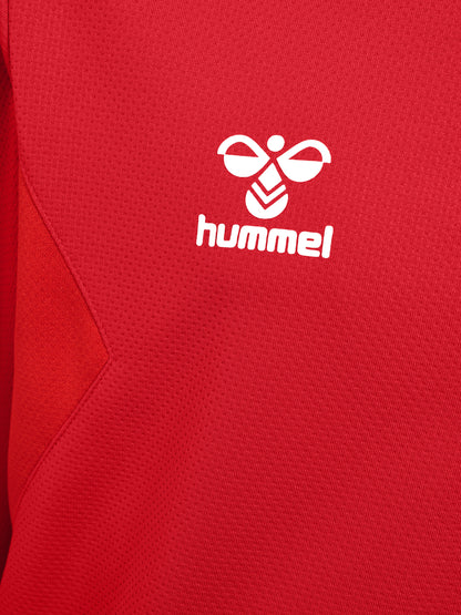 HUMMEL Authentic Half Zip Sweat Kind (true red)