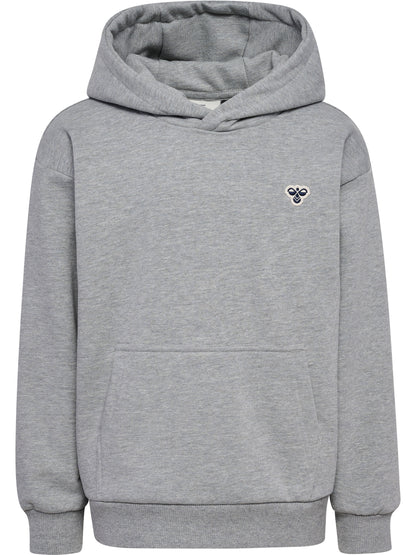 HUMMEL Loose Hoodie Bee Kind (grey melange)