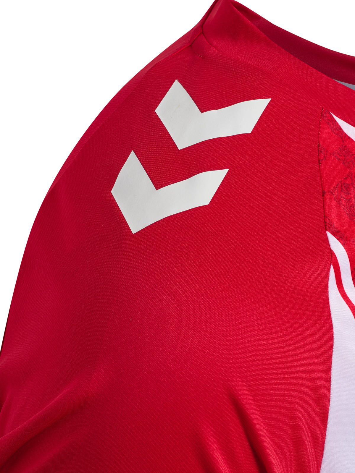 HUMMEL Match Striped Jersey S/S (true red/white)