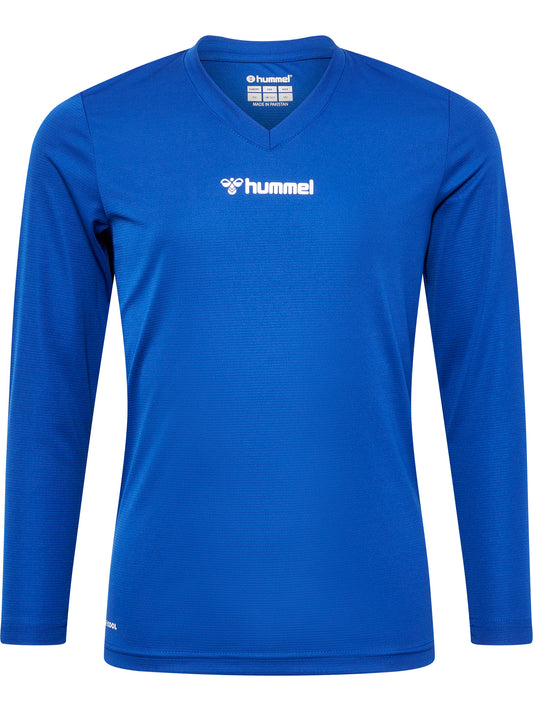 HUMMEL Bl Essential Tee L/S Unisex Kind Blau