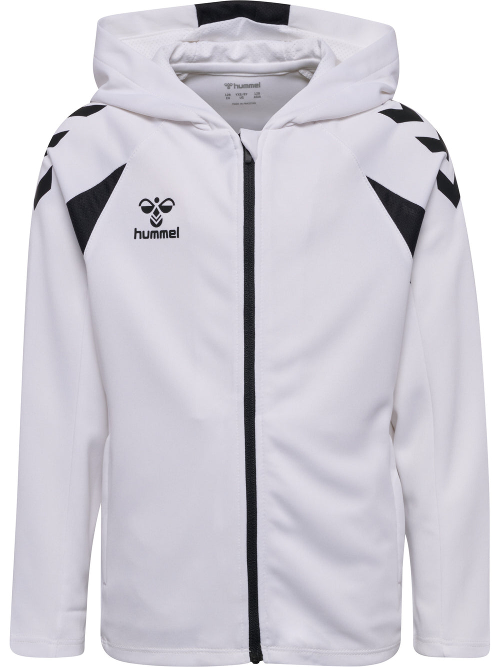 HUMMEL Core 2.0 Zip Hoodie Kind (white/black)