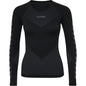 HUMMEL Hummel First Seamless Jersey L/S W Damen Schwarz