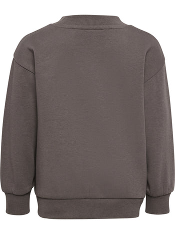 HUMMEL Mini Loose Crewneck Bee Kind (dark gull gray)