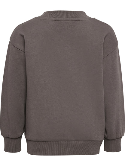 HUMMEL Mini Loose Crewneck Bee Kind (dark gull gray)
