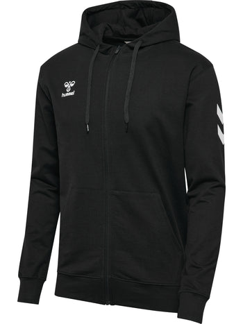 HUMMEL Go 2.0 Chevron Zip Hoodie (black)