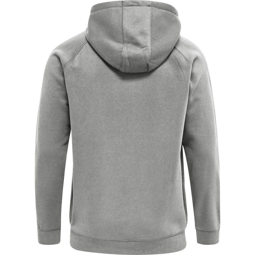 HUMMEL Red Classic Zip Hoodie (grey melange)