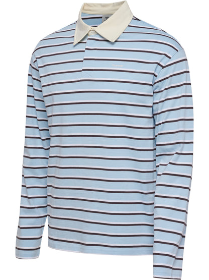 HUMMEL I-D Polo L/S (floaty blue)