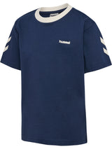 HUMMEL Loose Chevron T-Shirt Ss Kind (dress blues)