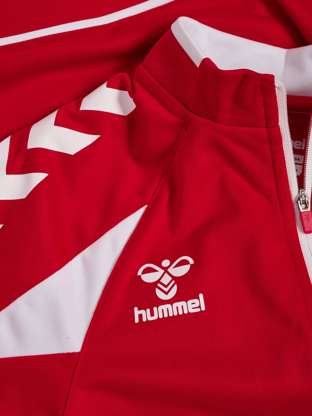 HUMMEL Core 2.0 Track Zip Jacket Kind (true red/white)