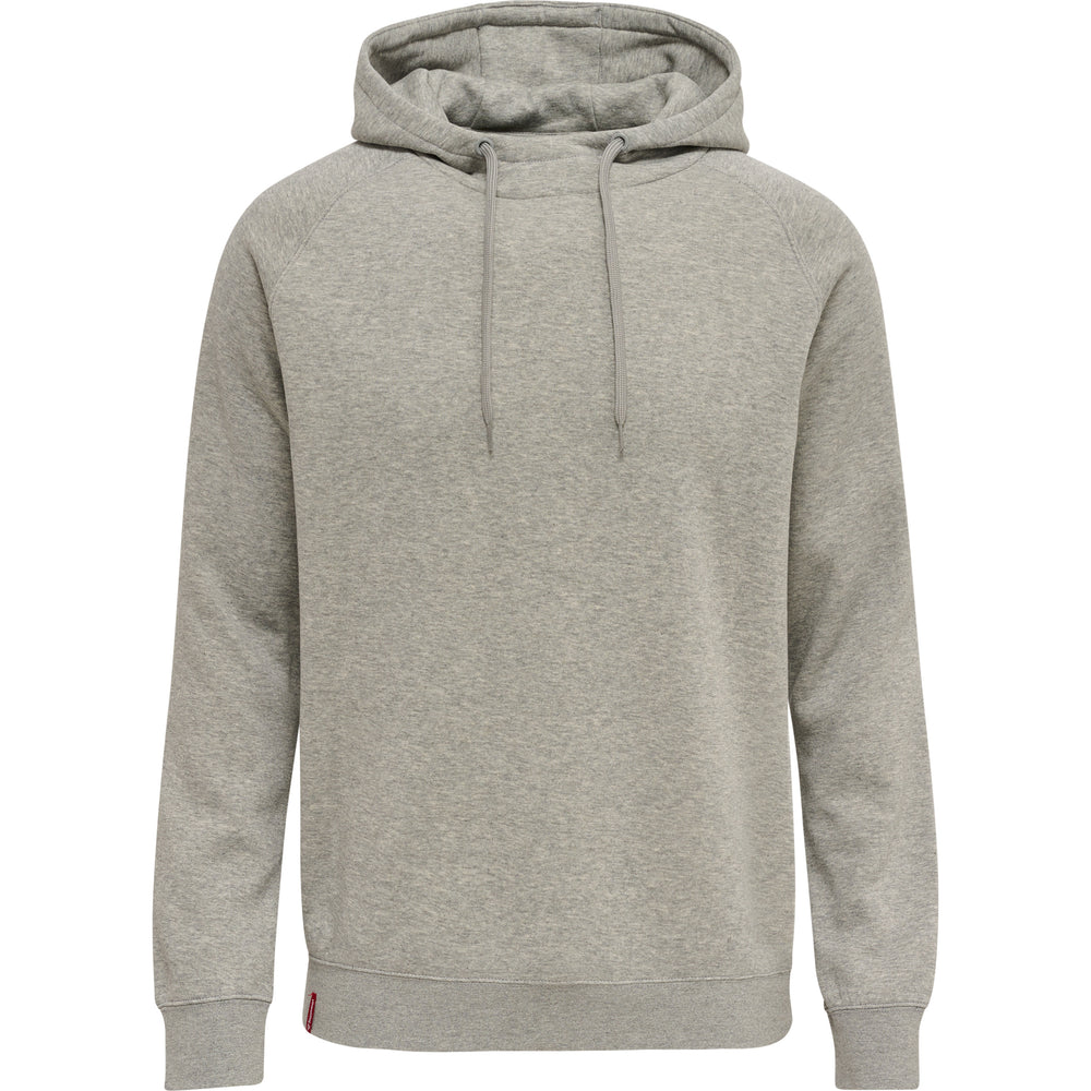 HUMMEL Red Classic Hoodie (grey melange)
