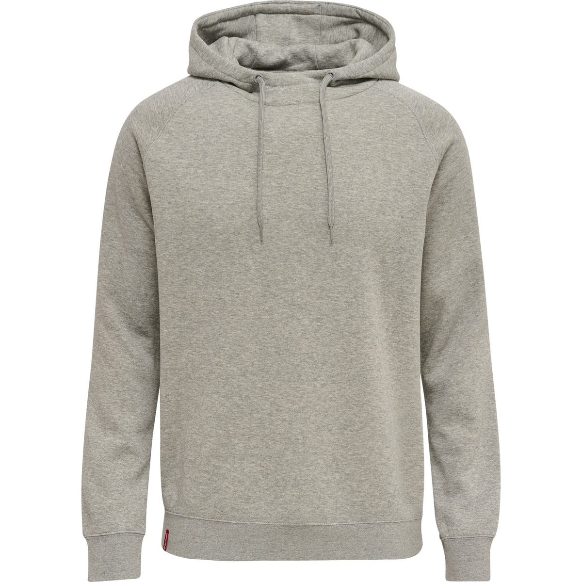 HUMMEL Red Classic Hoodie (grey melange)