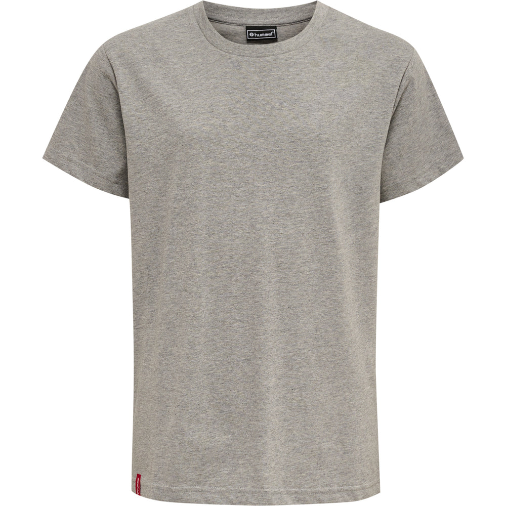 HUMMEL Red Basic T-Shirt S/S Kind (grey melange)